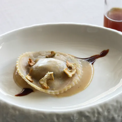 Ravioli de Gall del Penedès